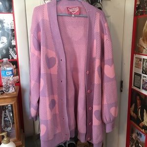Chrissa Sparkles Oversized Cardigan